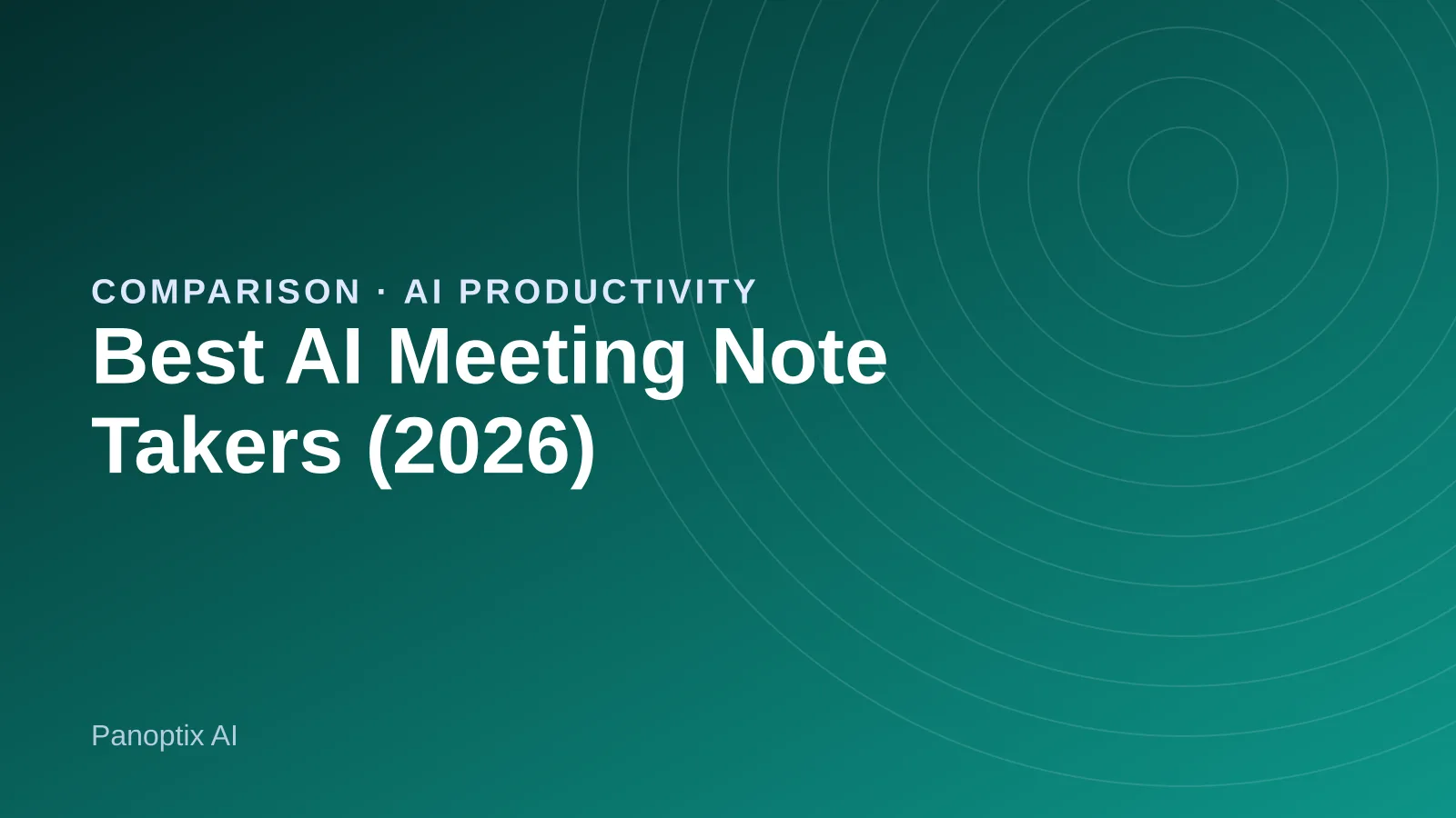 AI meeting note takers compared, showing a video call with an automatic summary panel