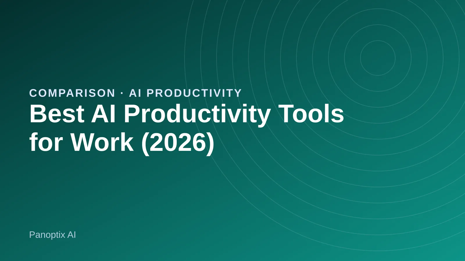A work desk with email, calendar, meeting notes and documents, each with an AI assistant panel