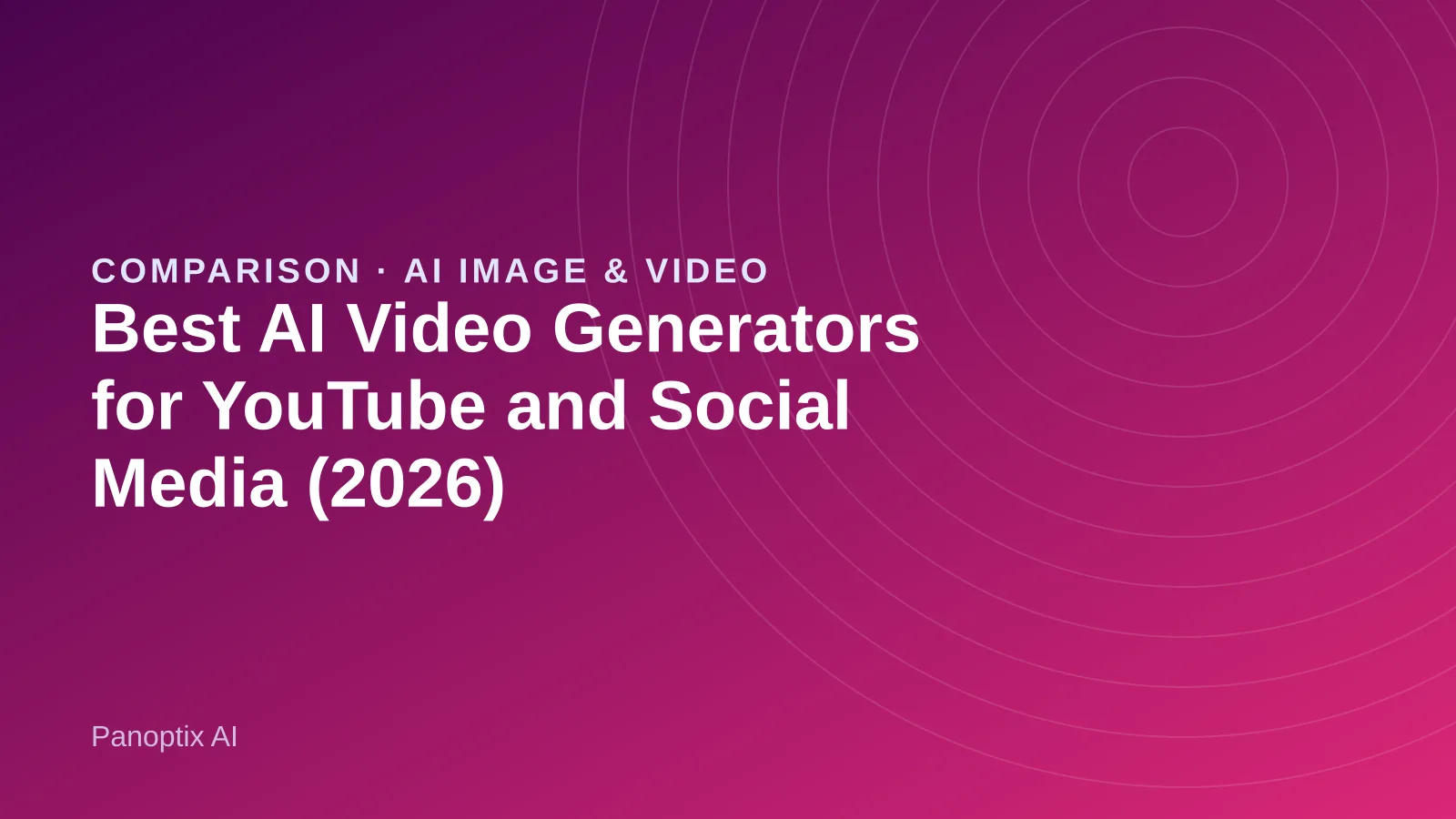 AI video generation and editing tools laid out for YouTube, Shorts and Reels creators
