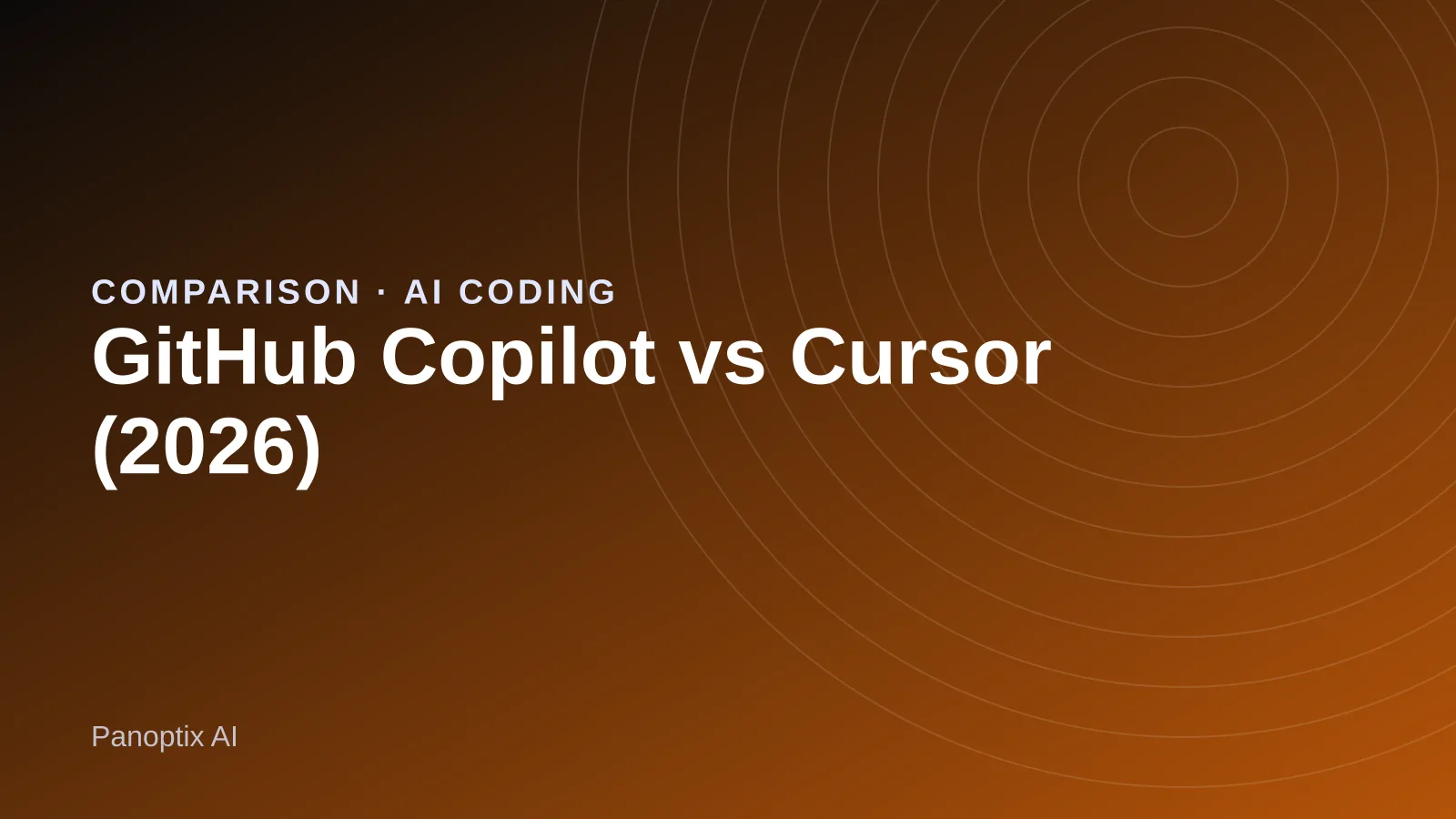 GitHub Copilot and Cursor AI coding assistants compared side by side