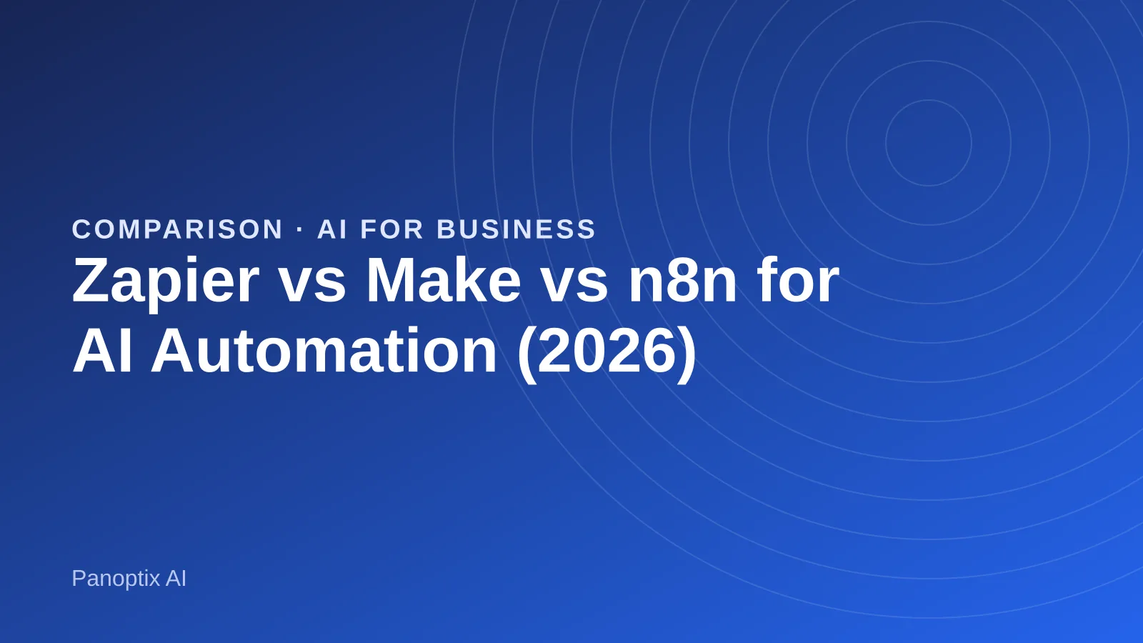 Zapier, Make and n8n automation platforms compared for AI workflows