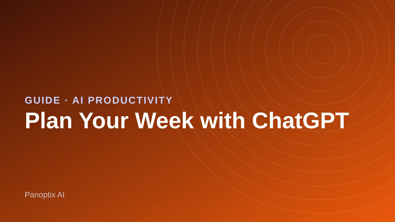 A weekly planner grid with time blocks next to a ChatGPT chat window